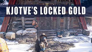 Assassins Creed Valhalla Kjotves Fortress locked house gold chest  A Cruel Destiny [upl. by Erodisi]