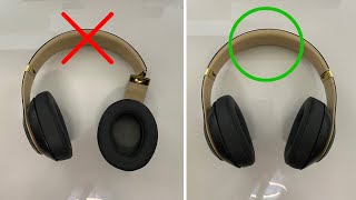 How to Repair Beats by Dre Studio 3 Broken Headband [upl. by Annavaig436]