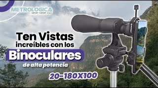 BINOCULAR PARA VISTAS PANORÁMICAS 20180X100 [upl. by Aowda]