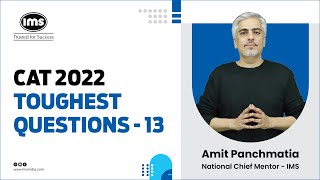 Learn From the Experts  CAT 2022 Slot 2 QA  Amit panchmatia [upl. by Eilrebmik]