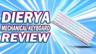 DIERYA DK63W Bluetooth and Wired Mechanical Gaming Keyboard Review [upl. by Shih8]