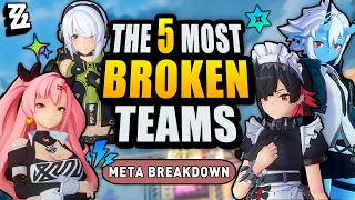 Build The 5 BEST Team Comps in Zenless Zone Zero  Best Characters amp Teams Guide ZZZ [upl. by Eiclek]