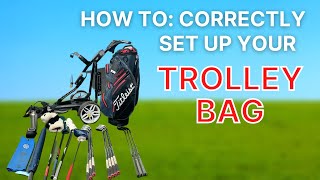 HOW TO SET UP YOUR GOLF CART BAG [upl. by Editha]