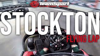 Flying Lap  TeamSport Karting Stockton [upl. by Camel]