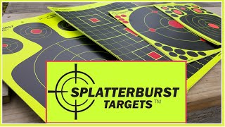 Splatterburst Targets  Review amp Target Practice Quality Shooting Targets [upl. by Imuyam287]