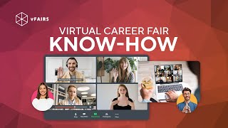 vFairs Virtual Career Fair Knowhow [upl. by Marney]