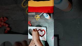 Using 10Rs DIY VALENTINES DAY Greeting CARDS ❤️diygiftcard handmadecard shorts short [upl. by Hiroshi]