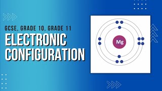 Electronic configuration basic lesson  free science lessons for gcse grade 10 grade 11 chemistry [upl. by Wadesworth569]