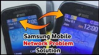 Samsung Network Problem  Samsung Network Ic Change  Samsung B310e Network Problem Solution [upl. by Nnaaras]