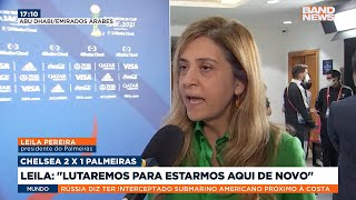 Leila quotLutaremos para estarmos aqui de novoquot [upl. by Yltnerb]