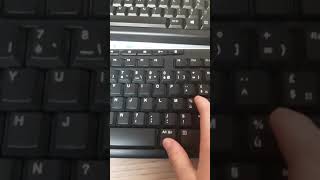 arobase  sur mac clavier pc [upl. by Earahs]