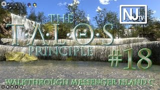 The Talos Principle Walkthrough Level C6 11 Star  1 Easter Egg [upl. by Shannon609]