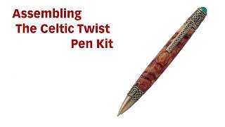 Celtic Twist Pen Kit Assembly Instructions from Penn State Industries [upl. by Wakeen809]