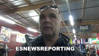 Kovalev Manager Egis Klimas Hopes Ward Beats Barrera EsNews Boxing [upl. by Aluor]