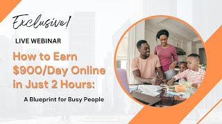 How to Earn 900Day Online with Just 2 Hours – Your Path to Early Retirement [upl. by Atterbury]