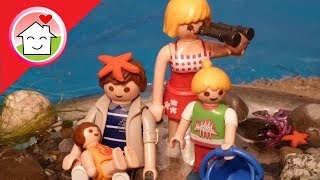 Playmobil Film Familie Hauser in den Ferien  Folge 6  Tiere am Strand [upl. by Alvita]