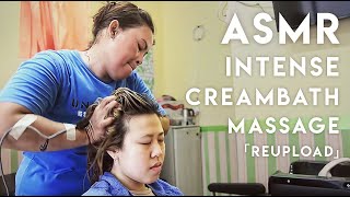 ASMR Intense Creambath Massage [upl. by Airan361]