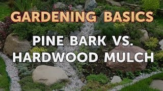 Pine Bark Vs Hardwood Mulch [upl. by Elleiad]