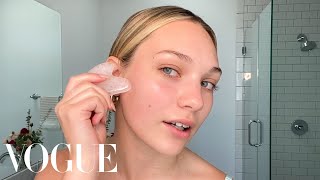 Maddie Zieglers Guide to Colorful Eye Makeup  Beauty Secrets  Vogue [upl. by Mcferren]