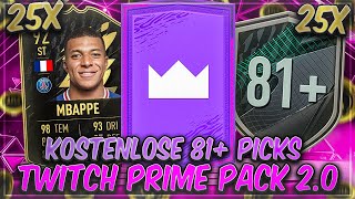 quotKOSTENLOSEquot 81 PLAYER PICKS in 25x NEUEN PRIME GAMING PACKS in FIFA 22 [upl. by Chanda576]