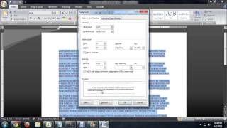 How to Set a Paragraph Indent in Word 2010  Tech Niche [upl. by Strickman945]