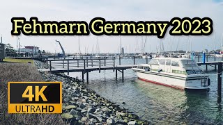 Fehmarn Germany 2023 4K Walking Tour [upl. by Noiramaj]