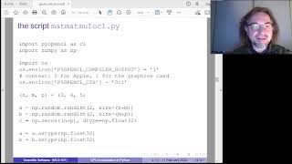 GPU acceleration in Python [upl. by Norman]