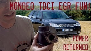 Mk3 Mondeo TDCI Bangernomics FAIL EGR fun [upl. by Gilemette970]