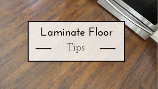 Laminate Floor Review Tips  Pros amp Cons [upl. by Kcirb]