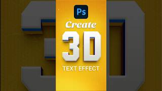 3D Text Photoshop 3d 3dtext photoshop [upl. by Akiret753]