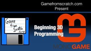 MonoGame Tutorial Part Five 3D Programming [upl. by Ennaoj646]