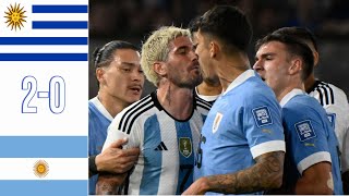 Uruguay Vs Argentina 21  All Goal amp Highlights 2024  1080p full hd [upl. by Nirak]