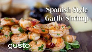 BEST Spanish Garlic Shrimp Recipe Gambas al Ajillo [upl. by Nalepka]