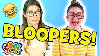 Cool School BLOOPERS🌈😂Silliest Moments With Crafty Carol and Ms Booksy 🌈💖Cartoons for Kids [upl. by Oicnaneb]