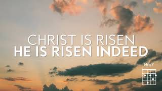 Christ Is Risen He Is Risen Indeed Official Lyric Video  Keith amp Kristyn Getty [upl. by Yelrebma889]