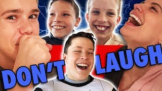 Ninja Kidz Try not to Laugh Challenge [upl. by Kaleb]