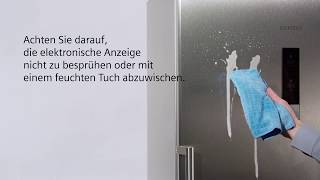 Siemens Hausgeräte Kühlschrank Reinigung [upl. by Notsur839]