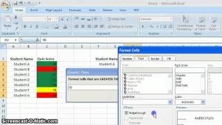 Color Coding Data in MS Excel [upl. by Reniar]