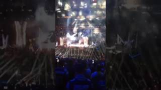 Lady Gaga LIVE Super Bowl LI Halftime Show with STAGE BUILD [upl. by Mahmoud747]