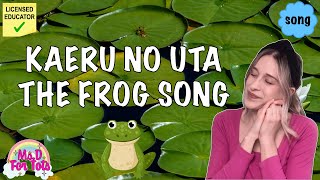 Kaeru No Uta The Frog Song  Japanese Folk Song [upl. by Aicel343]