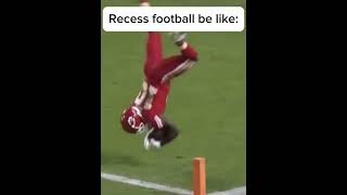 Recess football 😂 foorball edit shorts fyp [upl. by Lecrad]