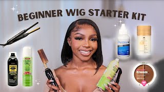 10 ESSENTIAL PRODUCTS FOR A PERFECT WIG INSTALL  Wig Install Starter Kit for BEGINNERS WigginsHair [upl. by Aihseuqal]