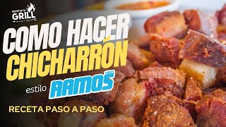 Como hacer Chicharrón de Cerdo estilo Ramos  Receta Paso a Paso Recetas al Grill [upl. by Weldon]