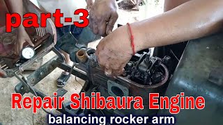 Shibaura Engine Repair Part 3  Everything Explained Oil distributor replacing Oil control system [upl. by Arbba527]