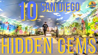 10 AMAZING Hidden Gems amp Secret Spots in SAN DIEGO  MUST VISIT [upl. by Mahau]