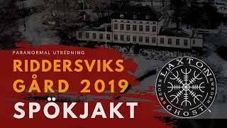 SPÖKJAKT – RIDDERSVIKS GÅRD STOCKHOLM [upl. by Shirlie]