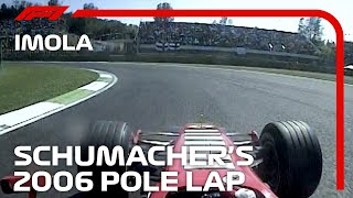 Michael Schumachers Pole Lap At Imola  2006 San Marino Grand Prix [upl. by Drice84]