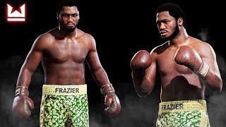 Undisputed ESBC  Joe Frazier KO amp Stun Compilation  Ultra Settings 2K 60FPS [upl. by Dacy510]