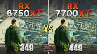 RX 6750 XT vs RX 7700 XT  Tested in 12 games [upl. by Ridgley]