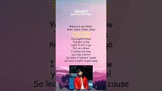 Jay Sean ft Lil Wayne  Down Lyrics shorts [upl. by Adala]